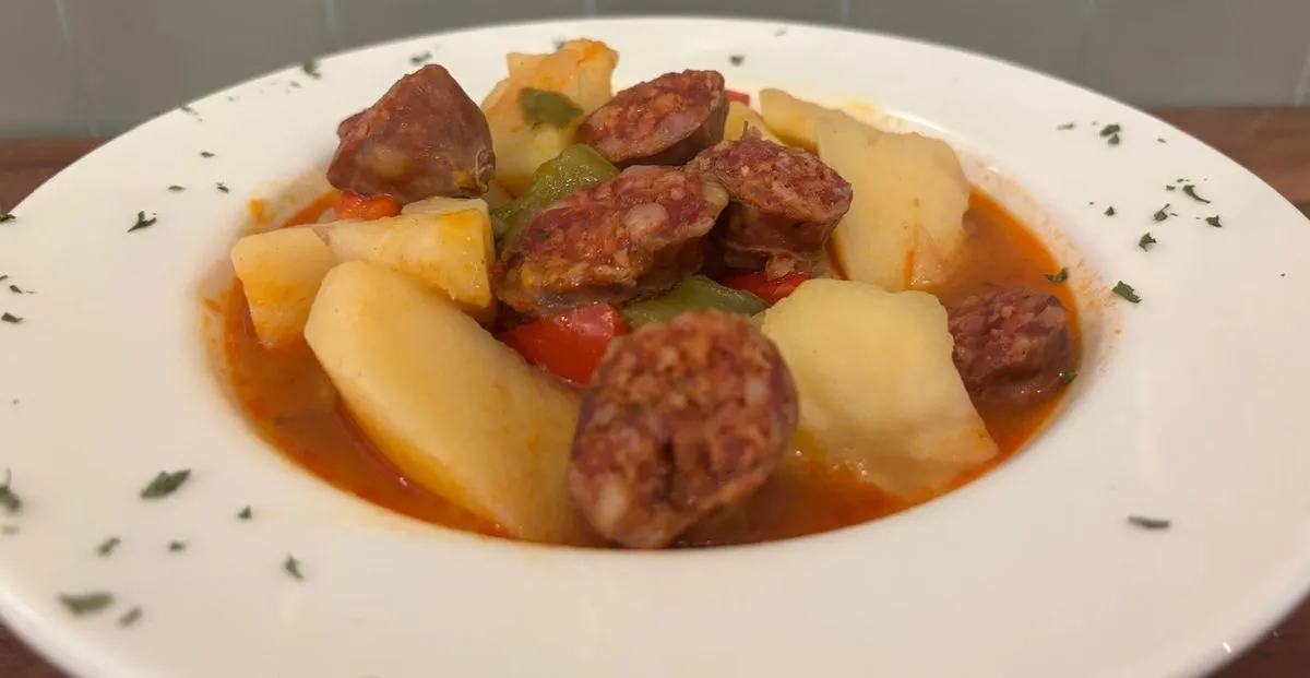Uno de los platos del menú del día en La Mantequería