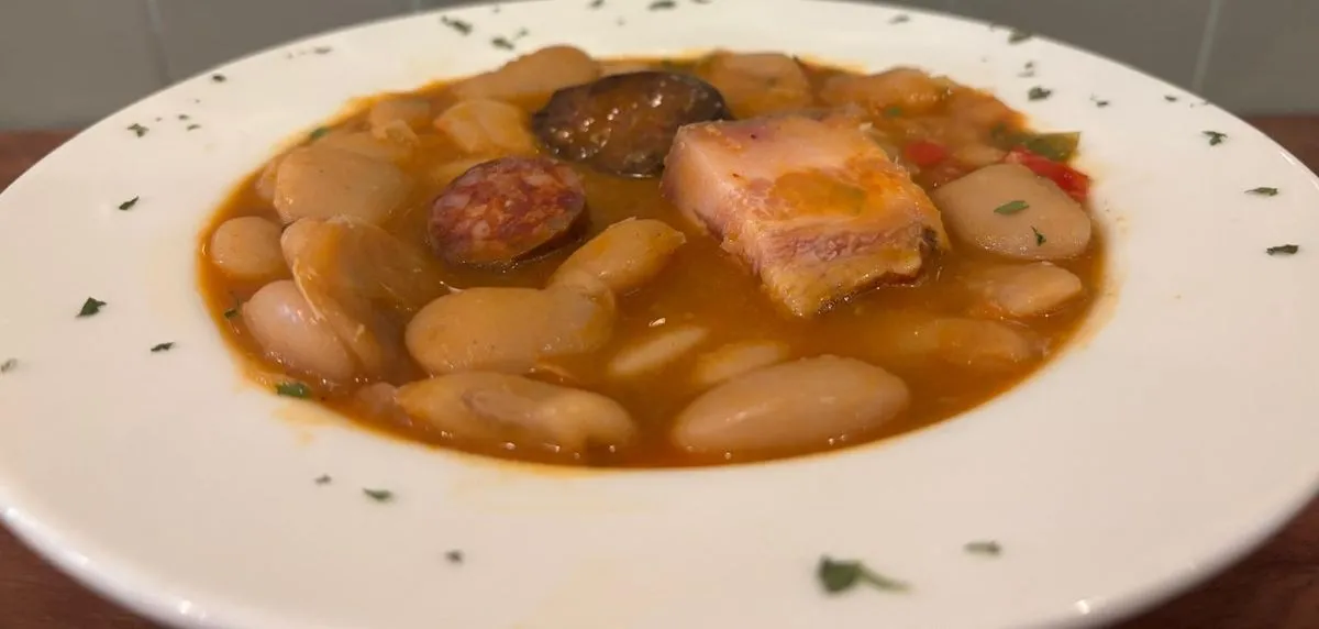 Uno de los platos del menú del día en La Mantequería