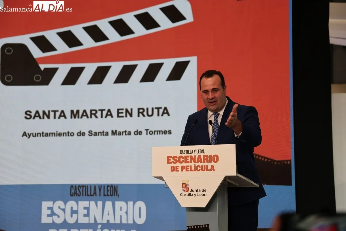 Presentación en Fitur de las cuatro rutas que promocionan Santa Marta de Tormes. Foto de David Sañudo