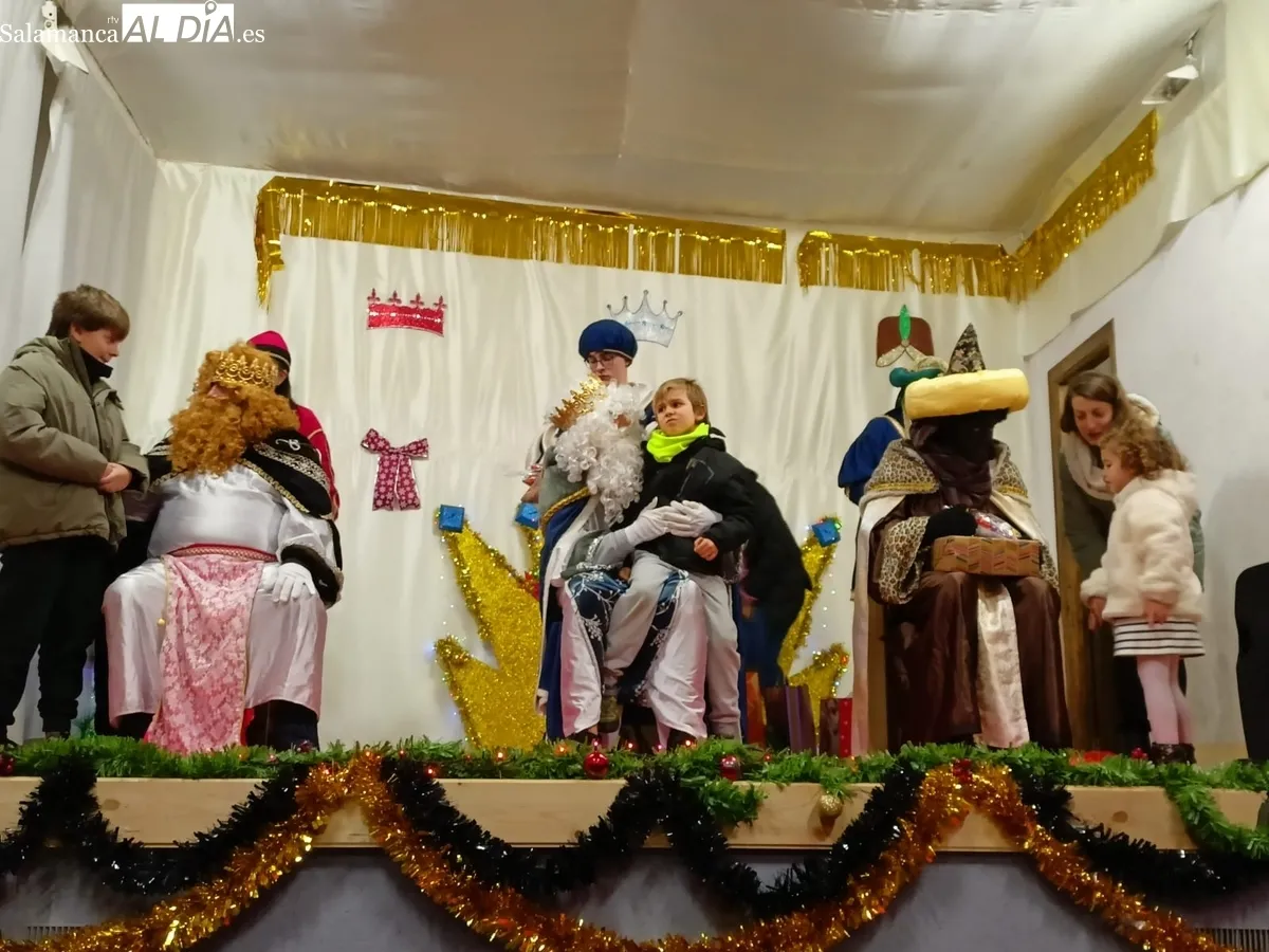 Llegada de los Reyes Magos a San Felices de los Gallegos  