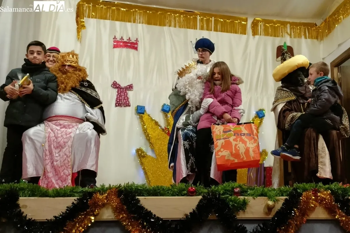 Llegada de los Reyes Magos a San Felices de los Gallegos  