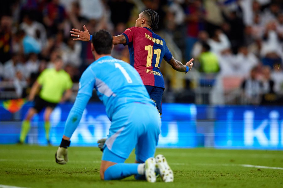 El Barça, campeón de la Supercopa en Arabia con manita al Real Madrid en la final (2-5)