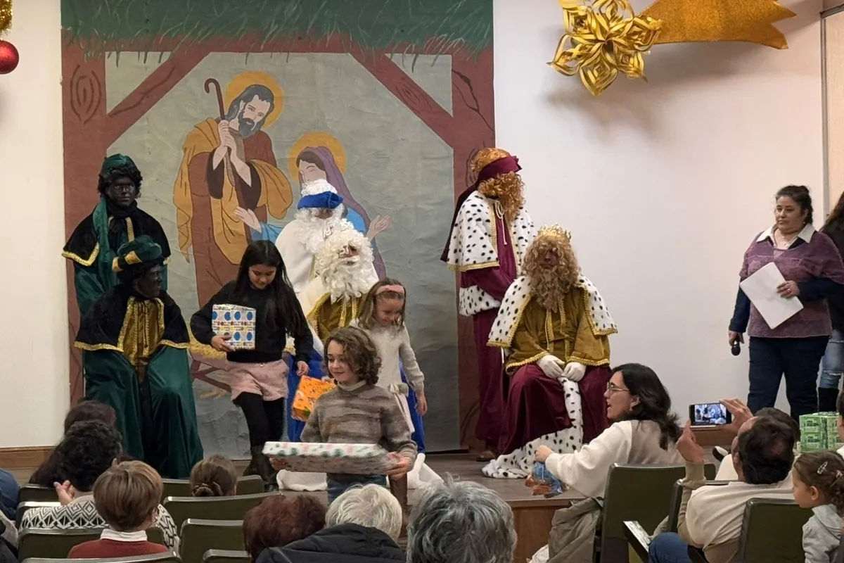 Visita de los Reyes Magos en Villavieja de Yeltes