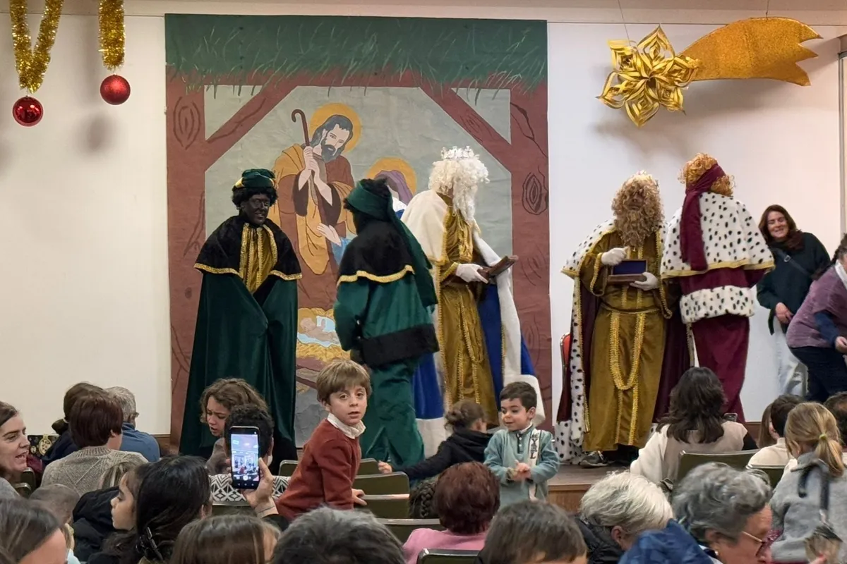 Visita de los Reyes Magos en Villavieja de Yeltes