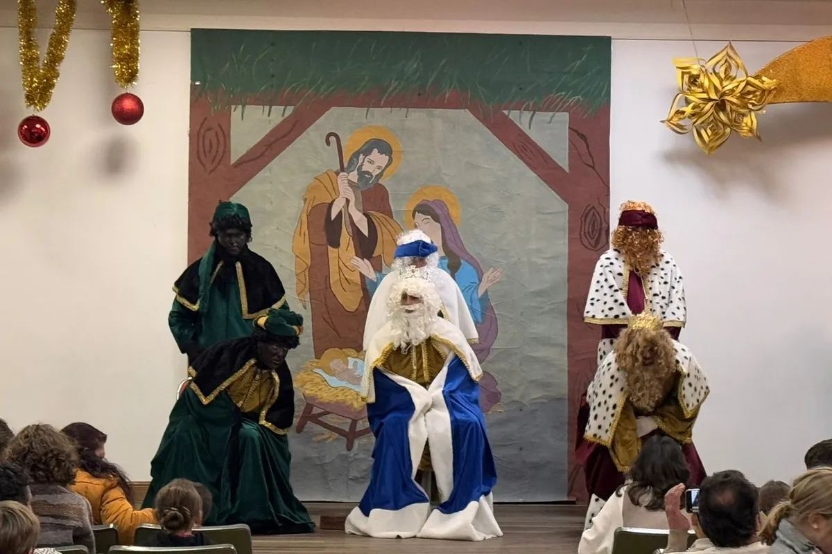 Visita de los Reyes Magos en Villavieja de Yeltes
