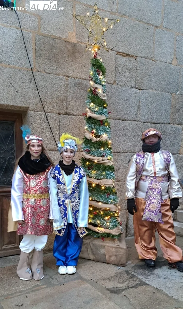 Llegada de los Reyes Magos a Hinojosa de Duero 
