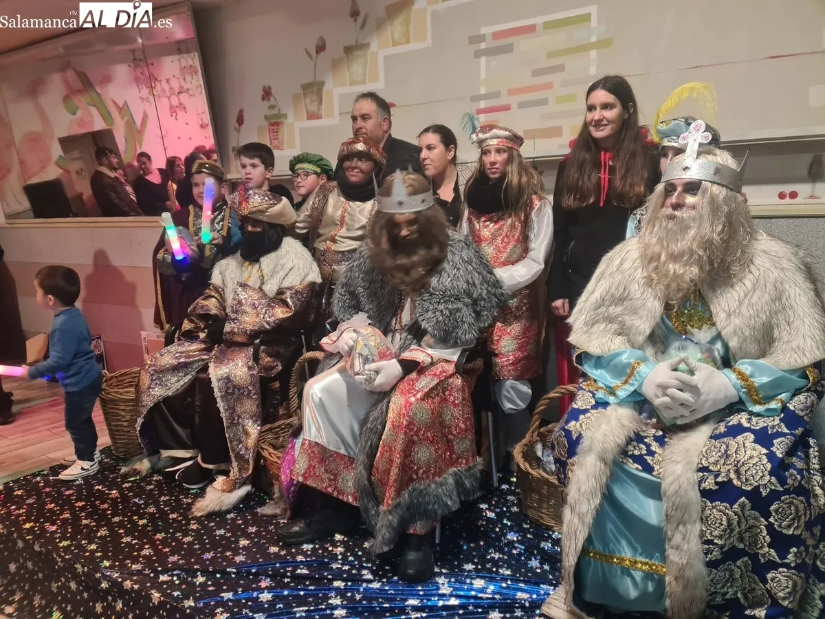 Llegada de los Reyes Magos a Hinojosa de Duero 