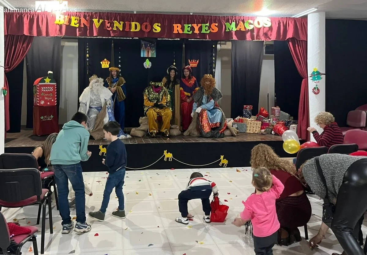 Visita de los Reyes Magos a Villaseco de los Reyes