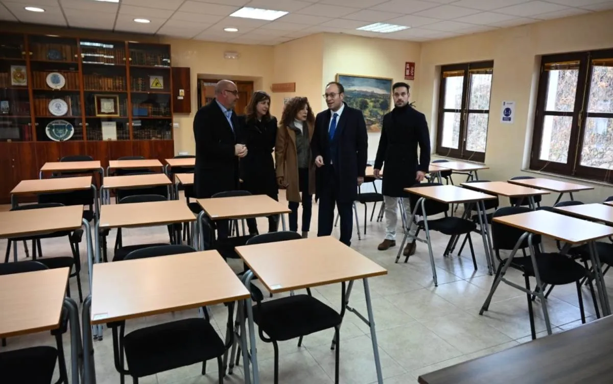 Foto 2 - Domotizada el aula de estudio de la Oficina de Desarrollo, que ser&aacute; una &lsquo;Casa del Estudiante&rsquo;