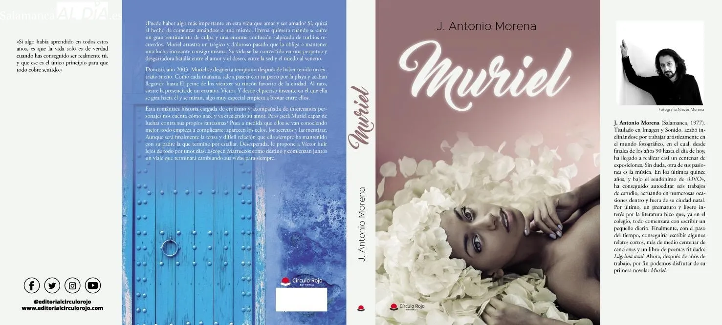 El escritor salmantino José Antonio Morena
