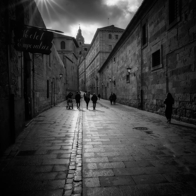 Calle Compañía en Salamanca