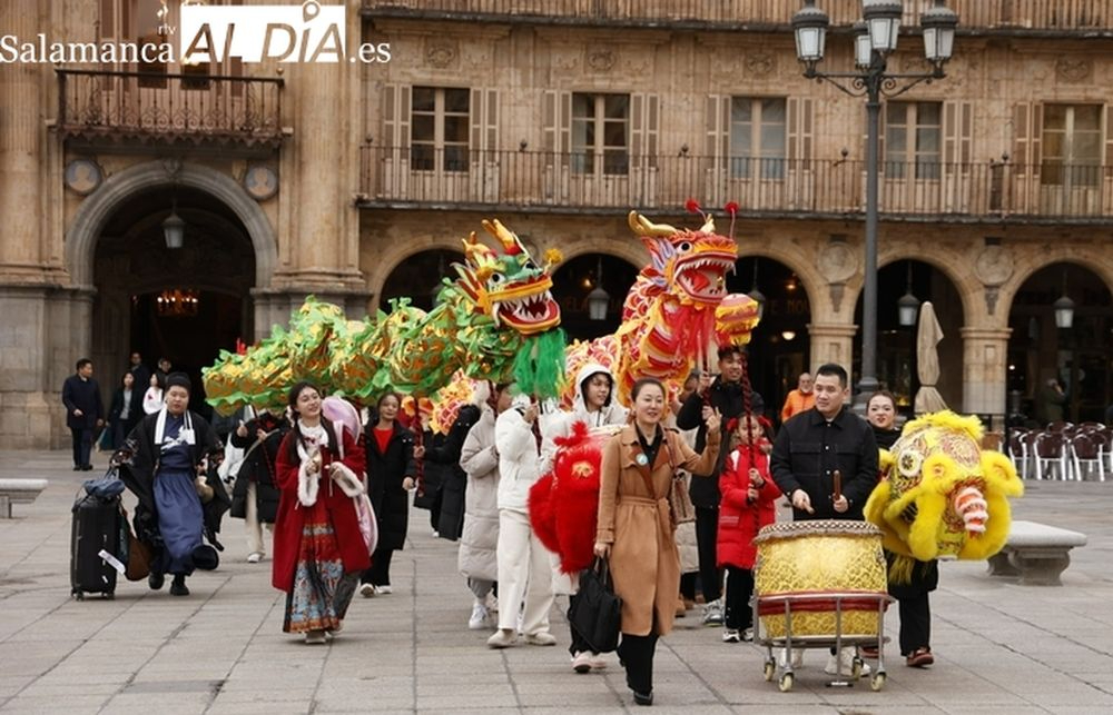 Celebración Año Nuevo Chino en Salamanca