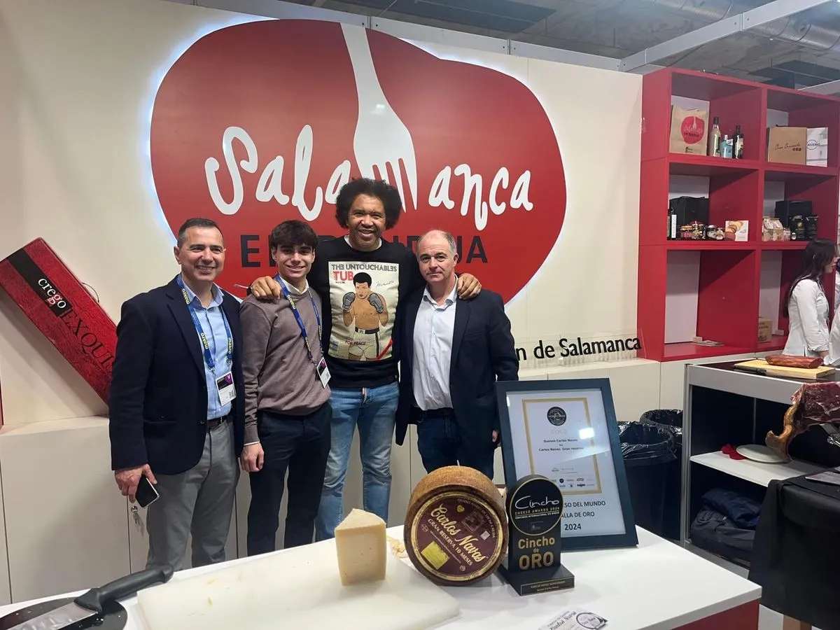 Miembros de los socios del Club y marca Salamanca en Bandeja este miércoles, último día de Madrid Fusión