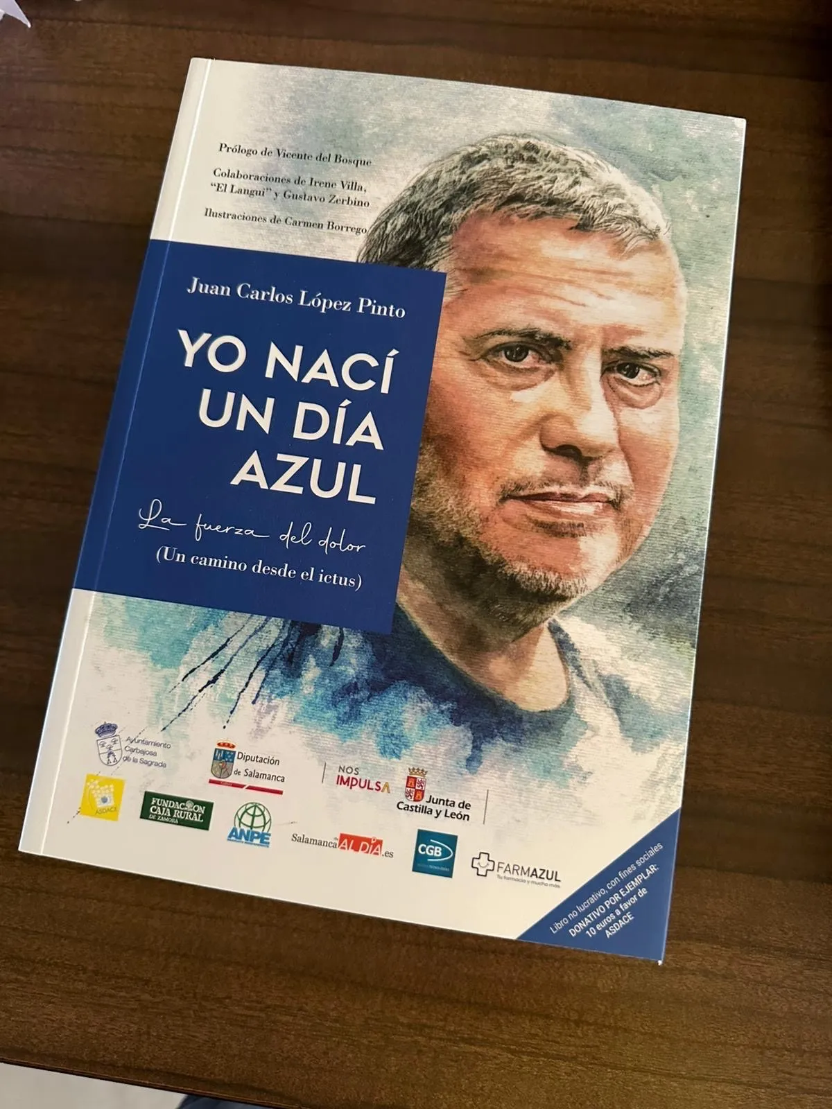 Foto 3 - Los m&aacute;s de 800 socios de la biblioteca de Cantalpino ya pueden acceder a &lsquo;Yo nac&iacute; un d&iacute;a azul&rsquo; el personal relato de Juan Carlos L&oacute;pez Pinto