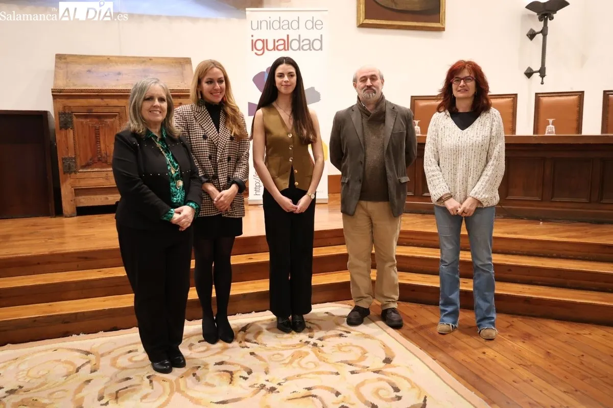 Entrega de los Premios de la Unidad de Igualdad de la Universidad de Salamanca. Foto de David Sañudo