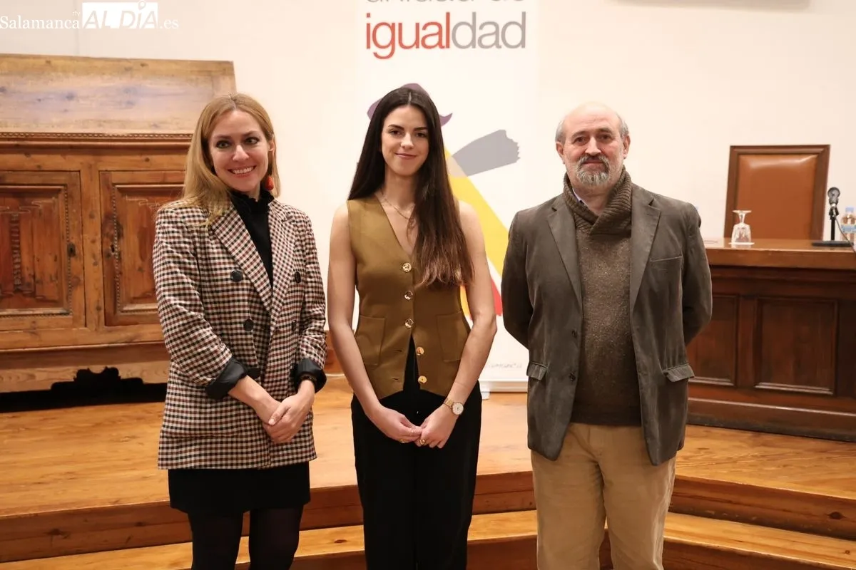 Entrega de los Premios de la Unidad de Igualdad de la Universidad de Salamanca. Foto de David Sañudo