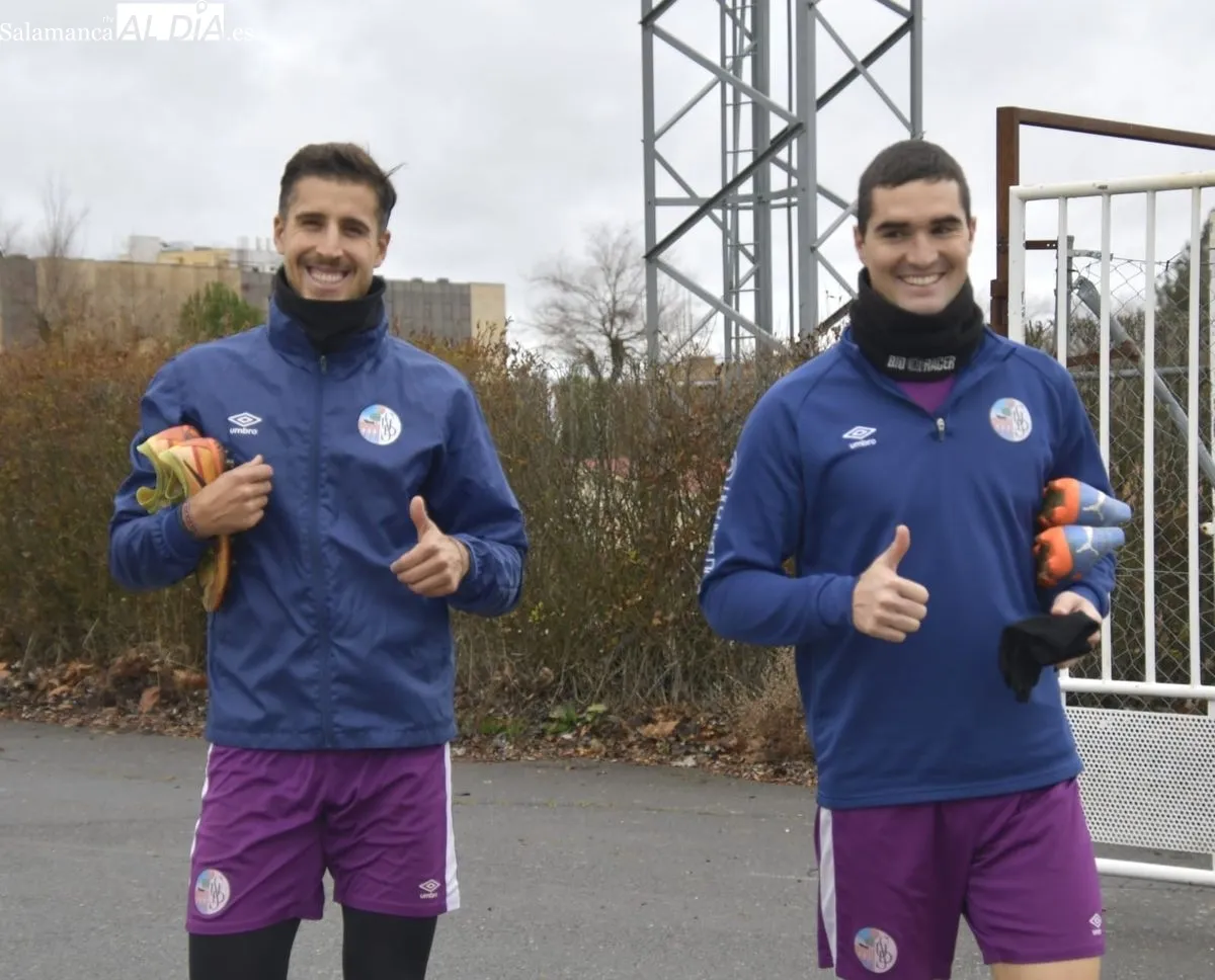 Entrenamiento del Salamanca UDS en el Anexo