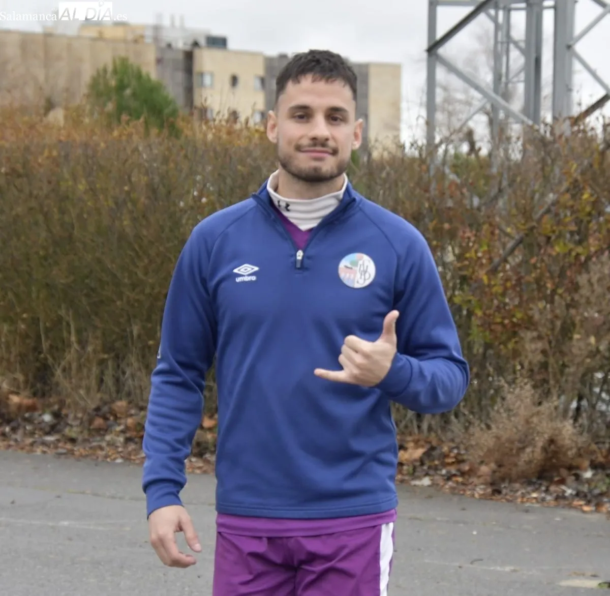 Entrenamiento del Salamanca UDS en el Anexo