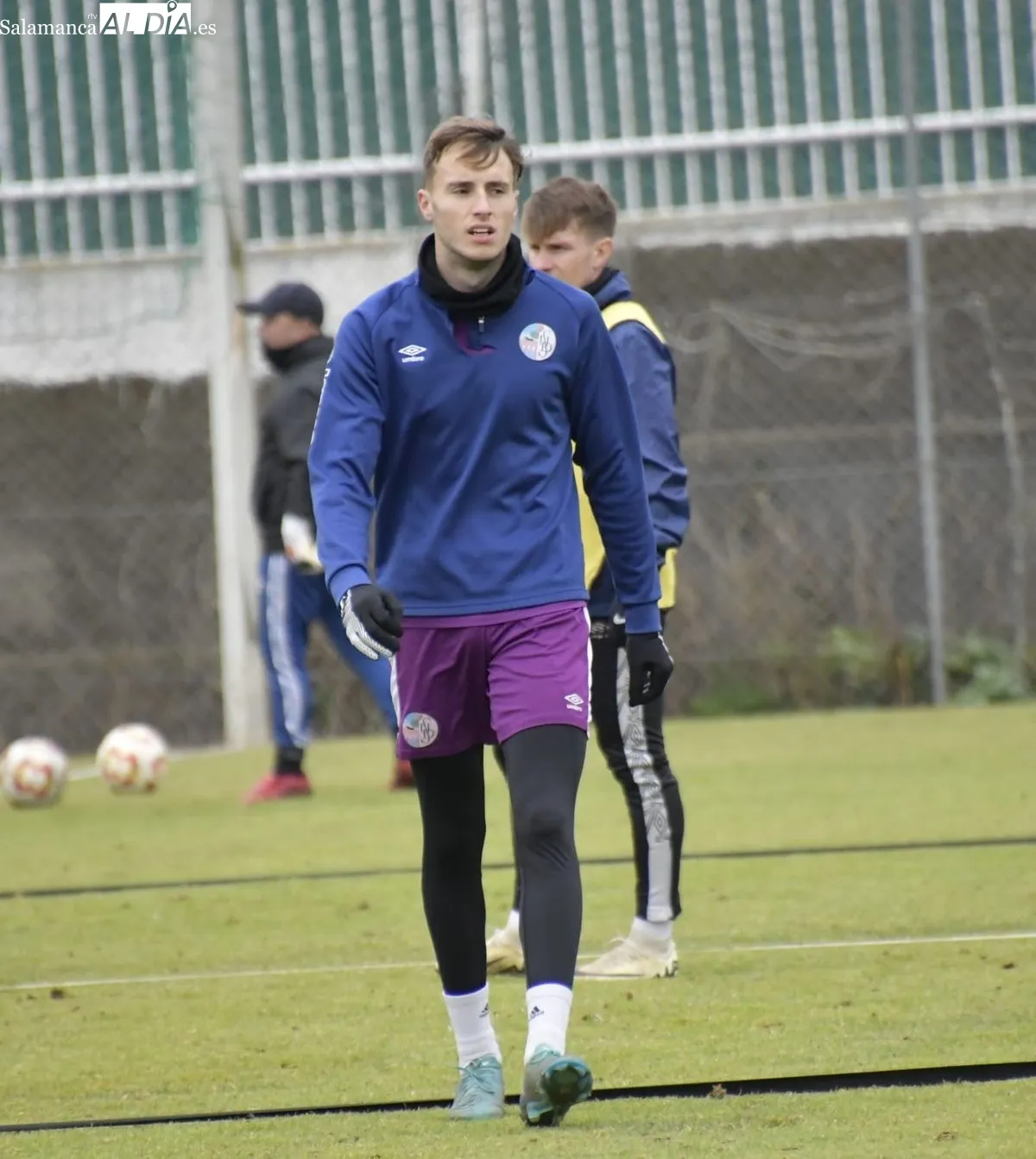 Entrenamiento del Salamanca UDS en el Anexo