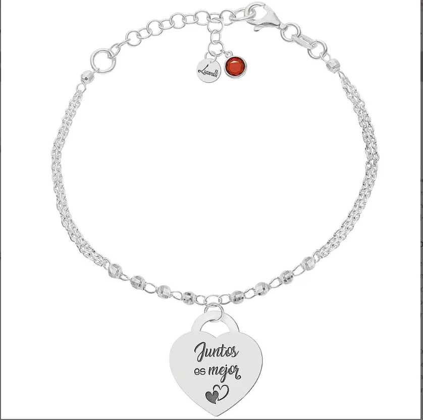 Pulsera con corazón 
