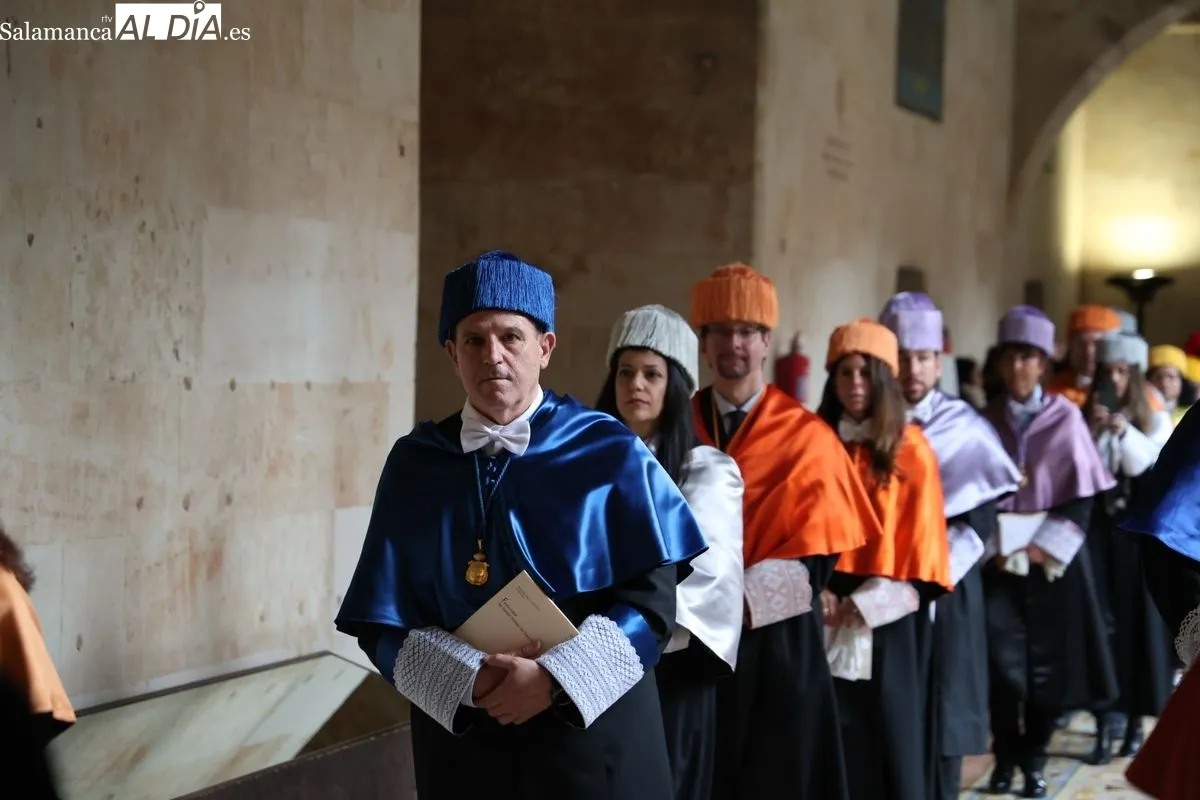 La Universidad de Salamanca celebra la festividad de Santo Tomás de Aquino con la investidura de nuevos doctores y la entrega de la Medalla a Alumni. Foto de David Sañudo