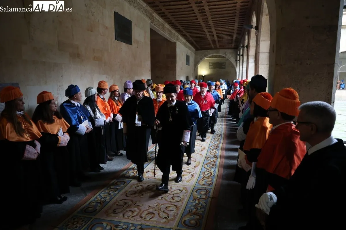 La Universidad de Salamanca celebra la festividad de Santo Tomás de Aquino con la investidura de nuevos doctores y la entrega de la Medalla a Alumni. Foto de David Sañudo
