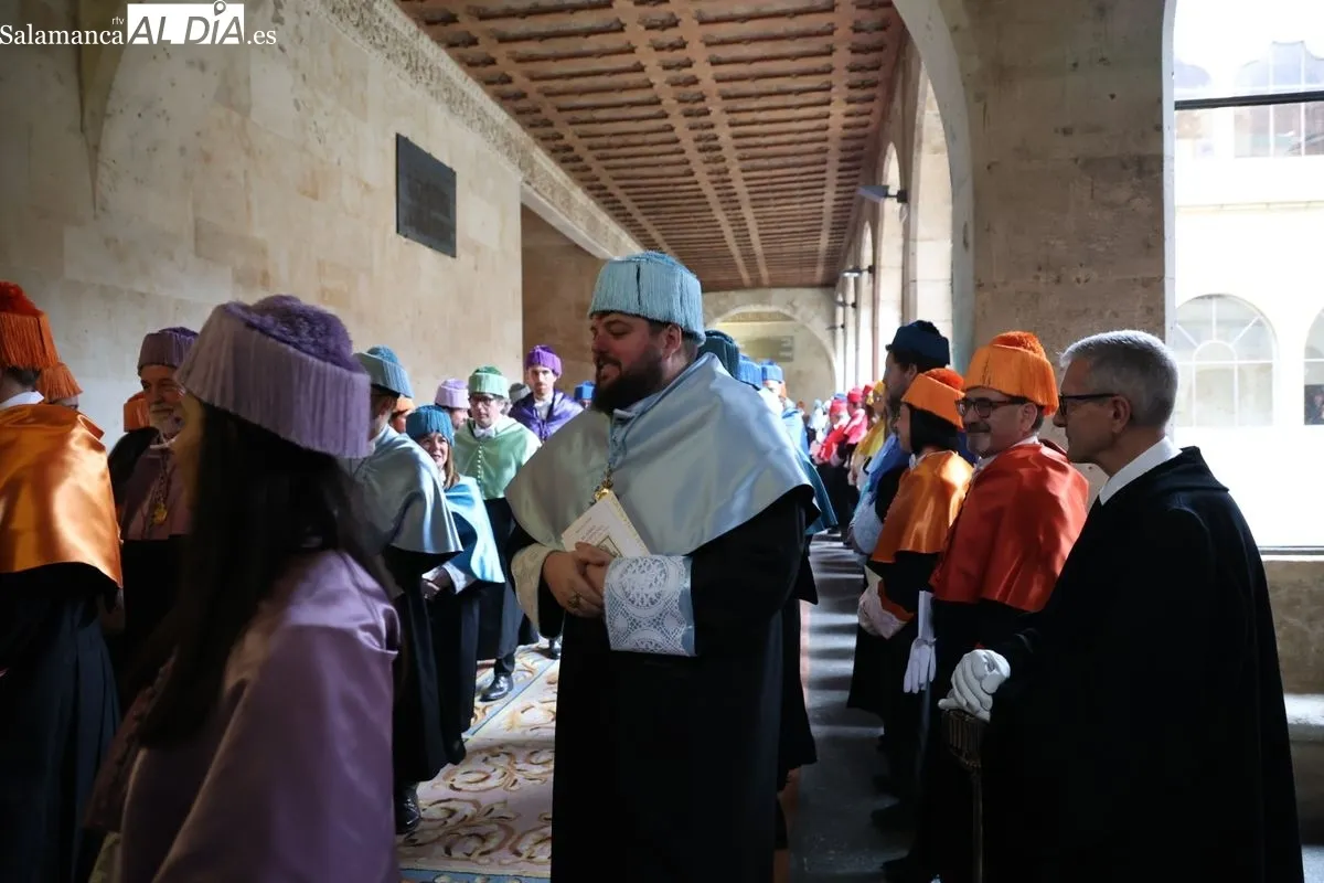 La Universidad de Salamanca celebra la festividad de Santo Tomás de Aquino con la investidura de nuevos doctores y la entrega de la Medalla a Alumni. Foto de David Sañudo