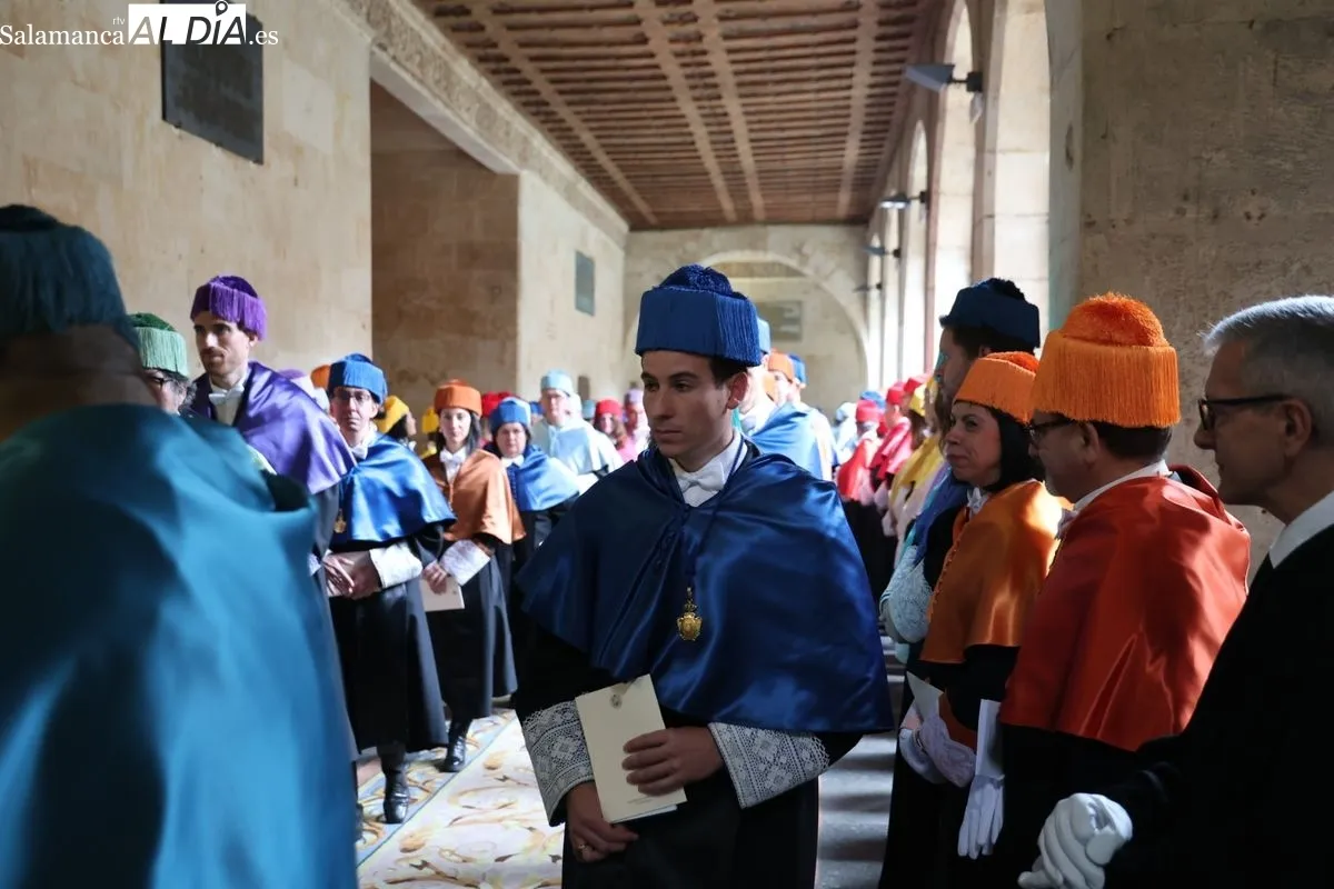 La Universidad de Salamanca celebra la festividad de Santo Tomás de Aquino con la investidura de nuevos doctores y la entrega de la Medalla a Alumni. Foto de David Sañudo