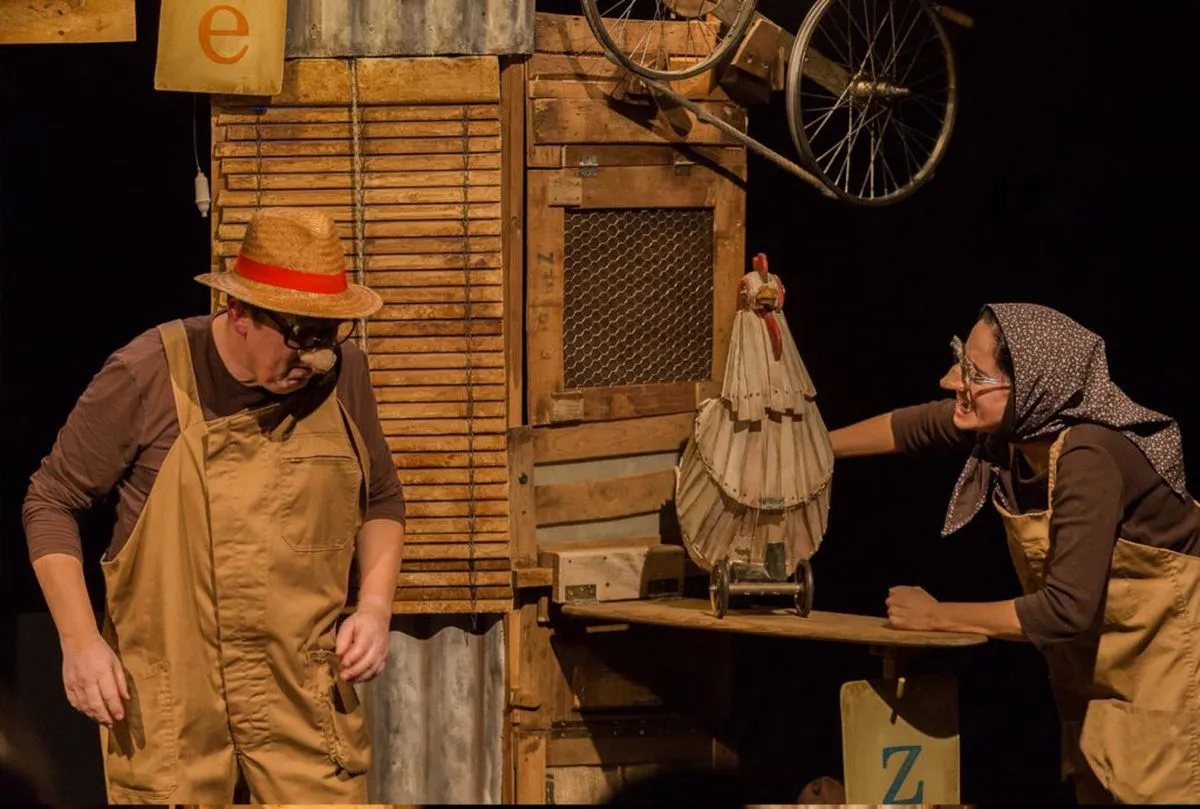 9 de marzo (domingo).  'La gallina de los huevos de oro' de Zum Zum Teatre
