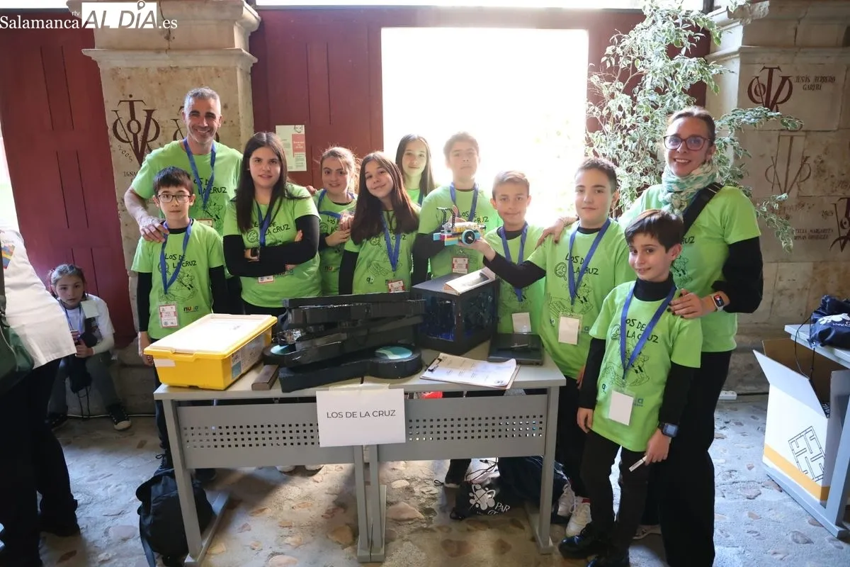 Gran participación de jóvenes en la IX edición del torneo First Lego League Salamanca | FOTOS: David Sañudo 