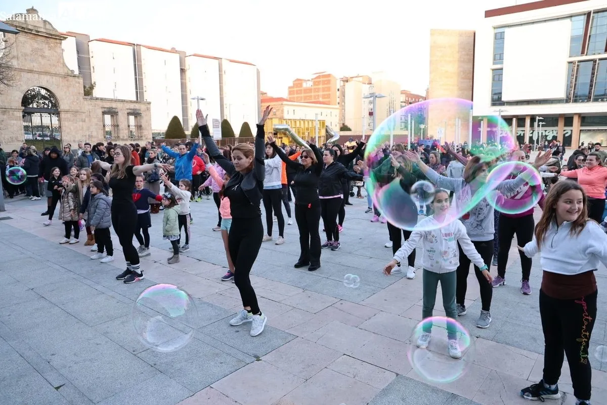 Corazones Guerreros visibiliza las Cardiopatías Congénitas con actividades e ilusión en Salamanca | FOTOS: David Sañudo 