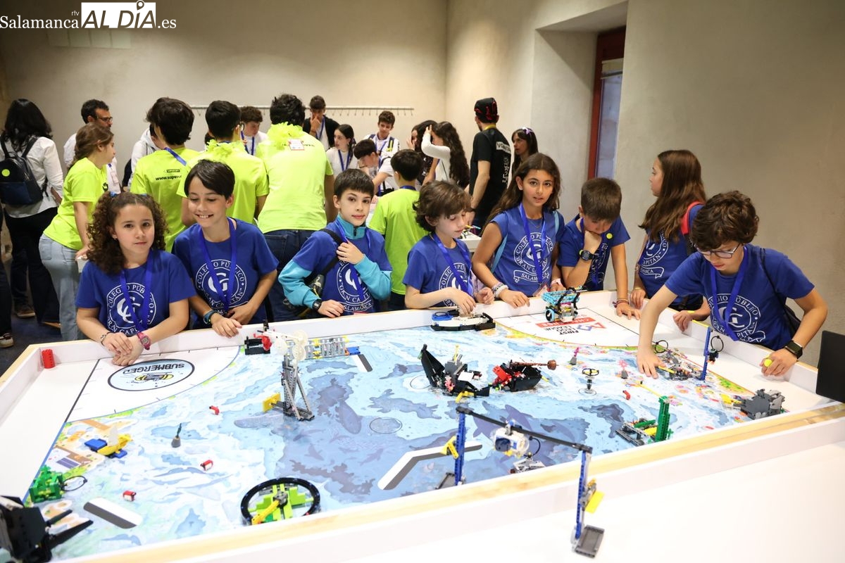 FOTOS | IX edición del torneo First Lego League Salamanca 