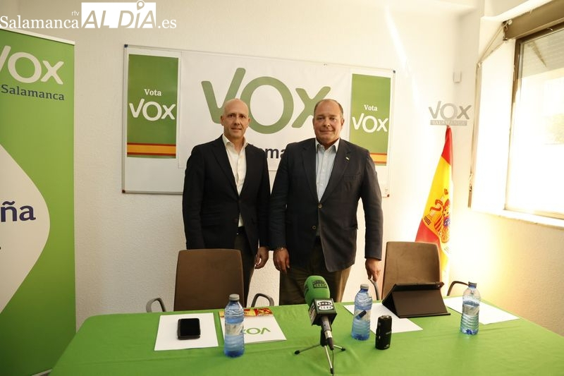 VOX Salamanca muestra su apoyo a Ignacio Rivas 