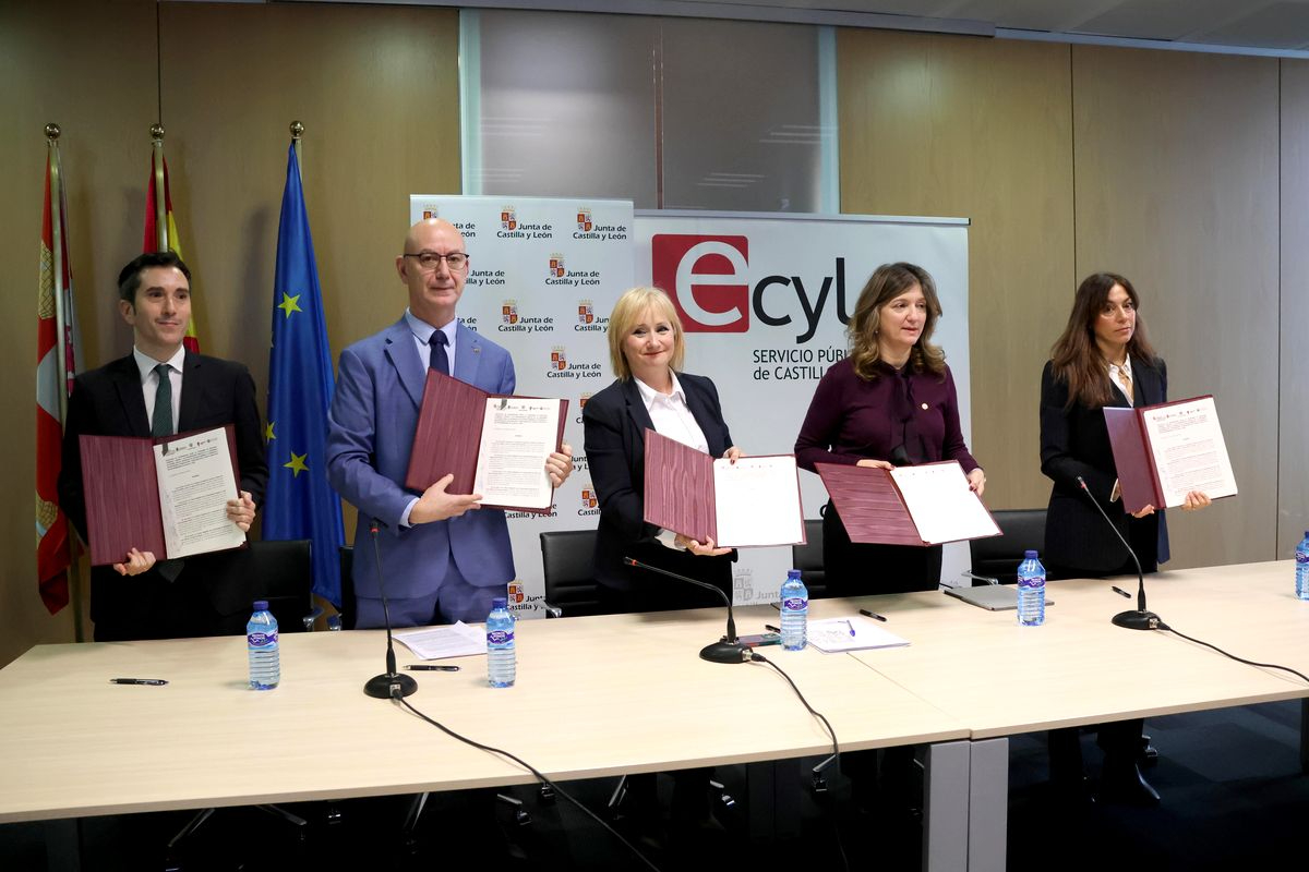 La Junta y las universidades públicas de CyL facilitan la integración laboral de sus titulados en empresas de la comunidad