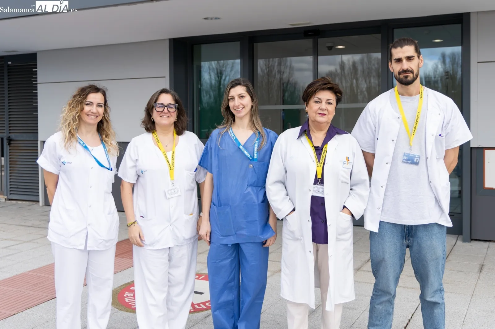 Equipo que trabaja con el robot Kiro en el CAUSA | FOTOS: David Sañudo 