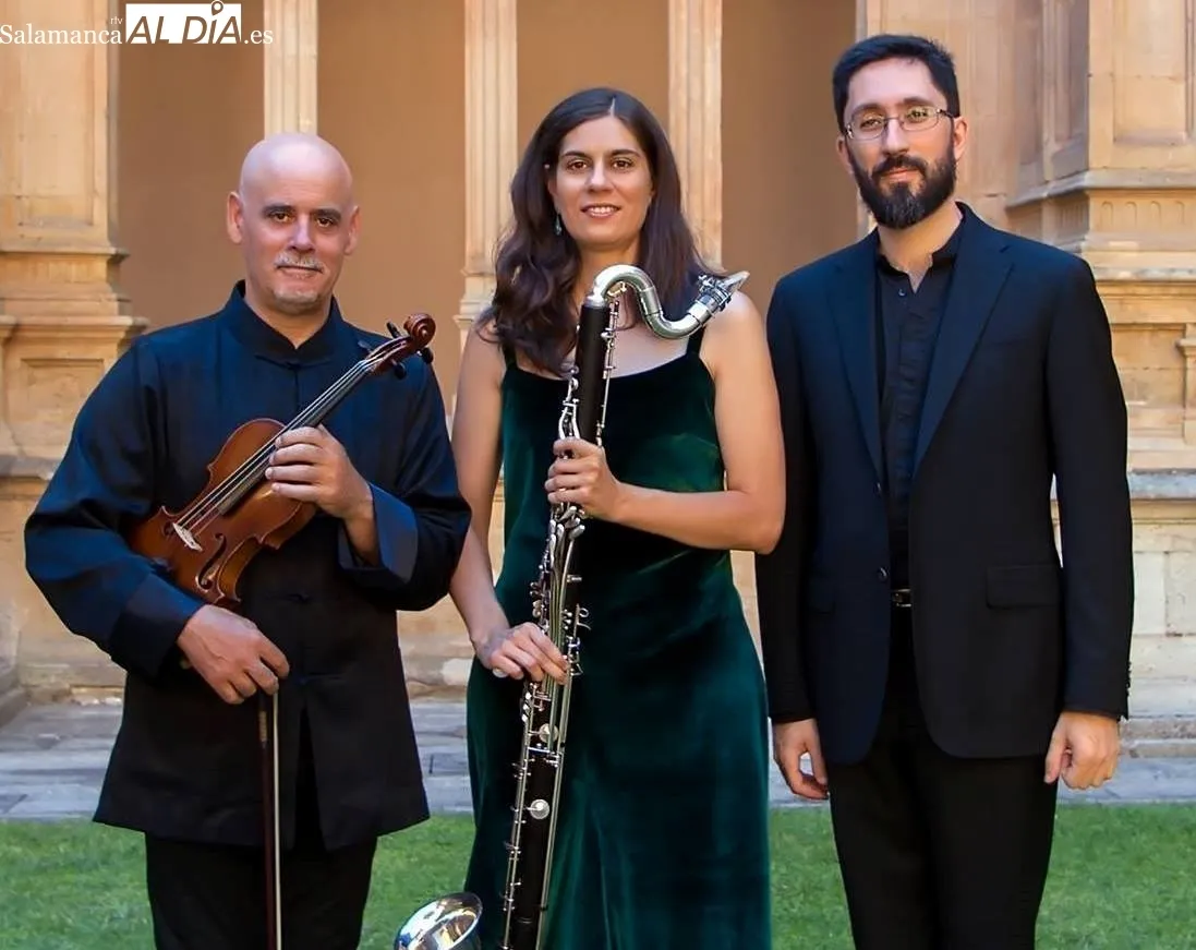 21 de marzo. Trío Contrastes: Marco Pastor (violín), Lara Díaz (clarinete) y Natalia Zapatero (piano)