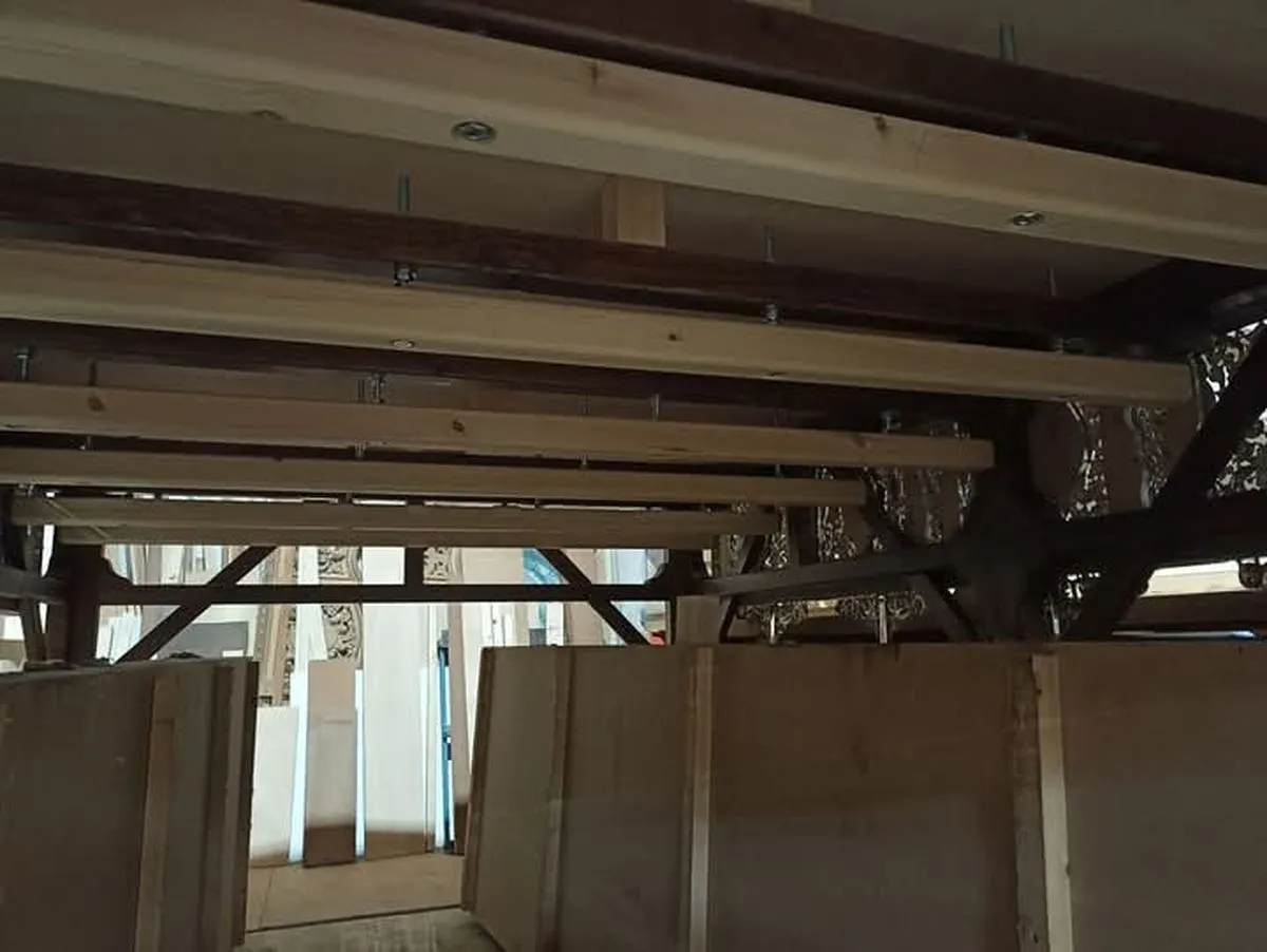 Imágenes de la nueva parihuela de la Esperanza | Fotos cedidas