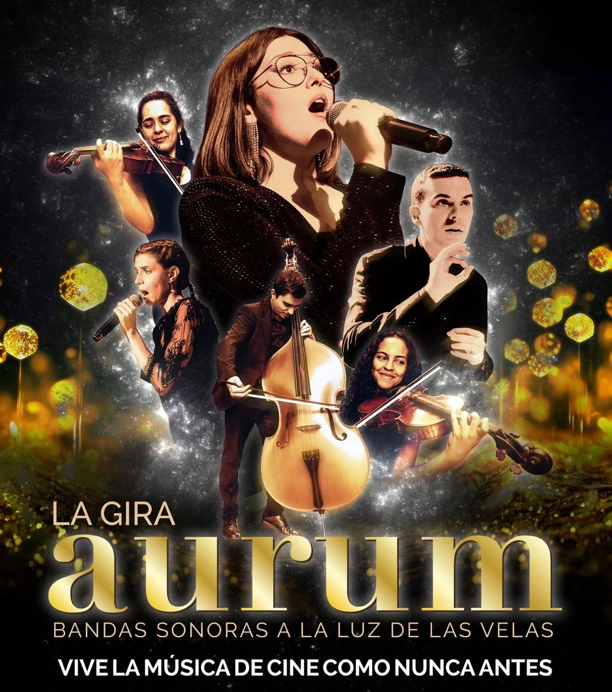 28 de marzo (viernes) . 'Aurum: Bandas sonoras a la luz de las velas' por la Orquesta y Coro de Cámara Sonora