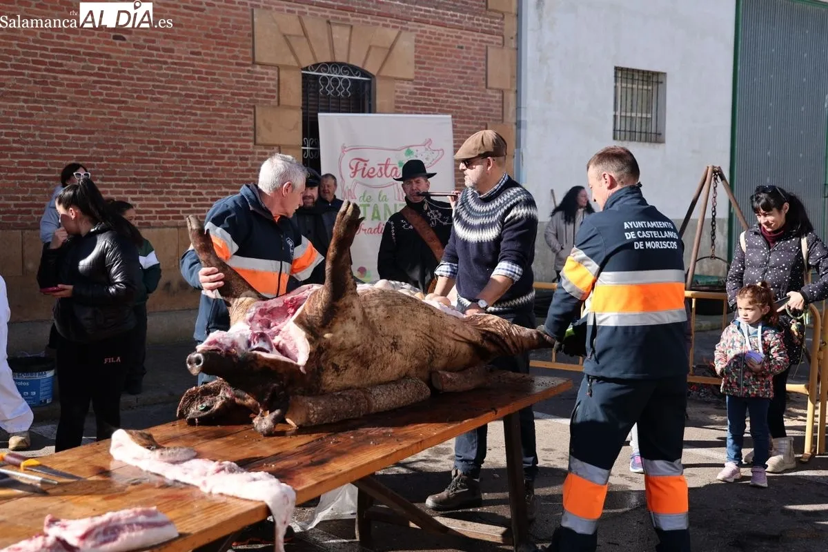 Castellanos de Moriscos celebra la Matanza Tradicional | FOTOS: David Sañudo 