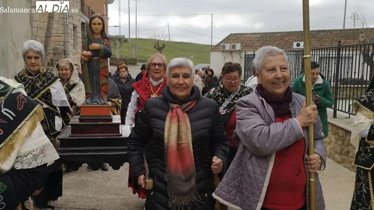 Foto 2 - Las &aacute;guedas de La Fregeneda celebran con gran animaci&oacute;n el d&iacute;a de su patrona