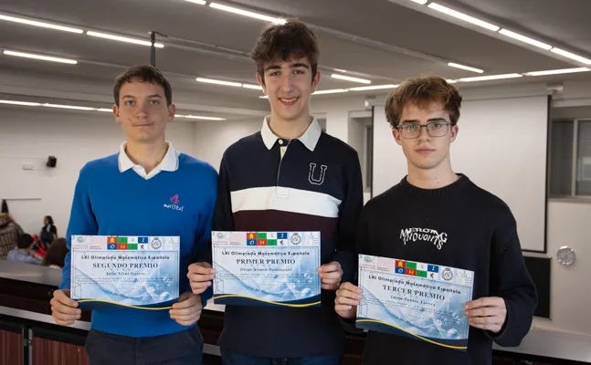 Salamanca entrega de Premios de la fase local de la LXI Olimpiada Matemática