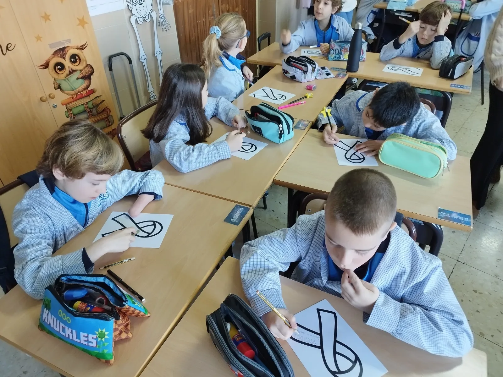 Alumnos del colegio San Juan Bosco se conciencian sobre el cáncer infantil