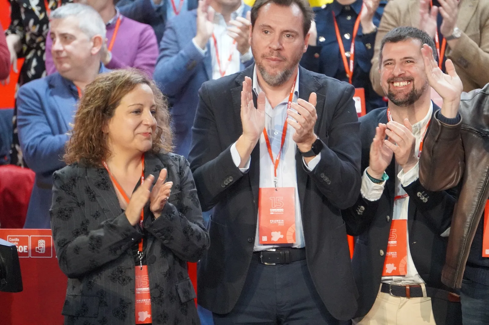 Tudanca y Martínez manifiestan un relevo de unidad en el Congreso del PSCyL en Palencia | FOTOS:  Aida Acitores - Palencia en la Red IMEDIACYL