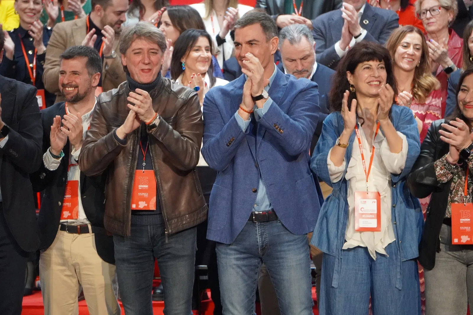 Tudanca y Martínez manifiestan un relevo de unidad en el Congreso del PSCyL en Palencia | FOTOS:  Aida Acitores - Palencia en la Red IMEDIACYL
