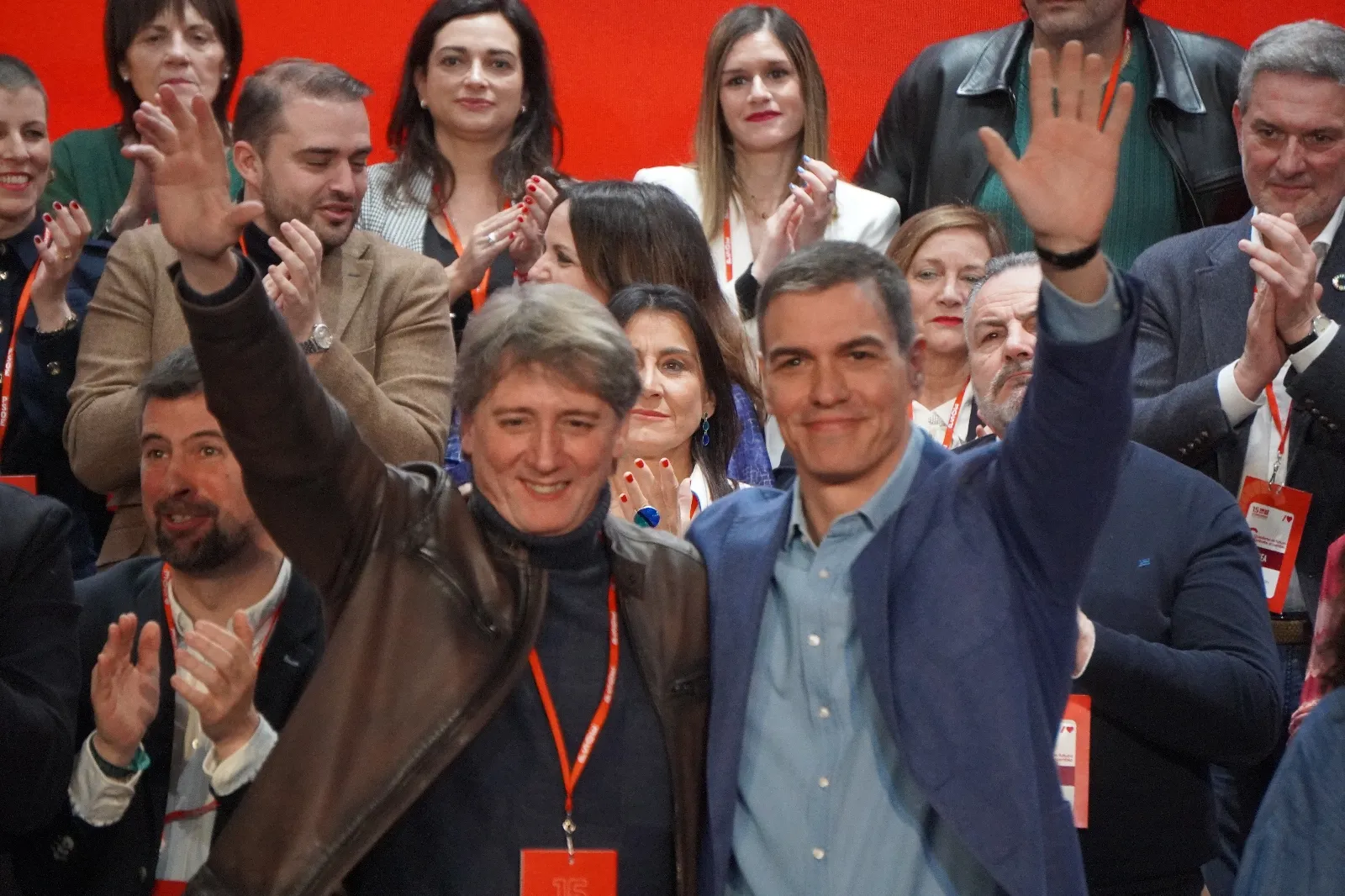 Tudanca y Martínez manifiestan un relevo de unidad en el Congreso del PSCyL en Palencia | FOTOS:  Aida Acitores - Palencia en la Red IMEDIACYL