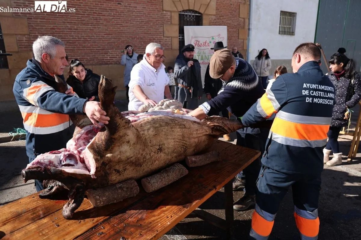 Castellanos de Moriscos celebra la Matanza Tradicional | FOTOS: David Sañudo 