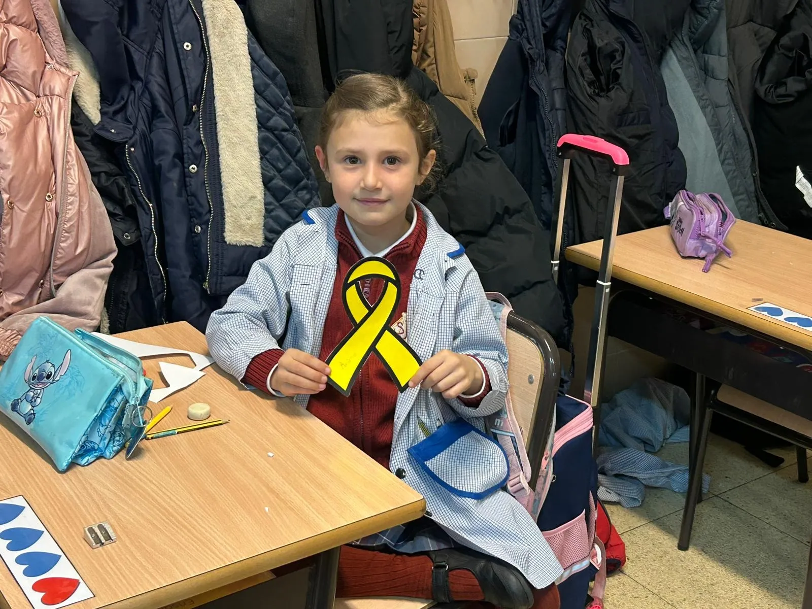 Alumnos del colegio San Juan Bosco se conciencian sobre el cáncer infantil