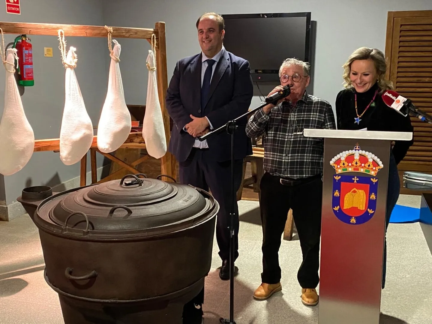 Rafael Almarcha inicia las XXXIX jornadas de la Matanza de Guijuelo | FOTOS: Ayto de Guijuelo 