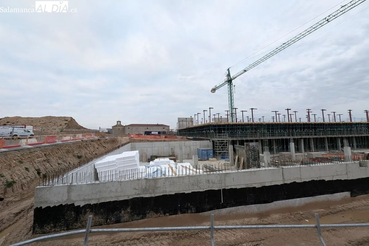 Obras futuro centro de salud de Prosperidad | FOTOS: David Sañudo 