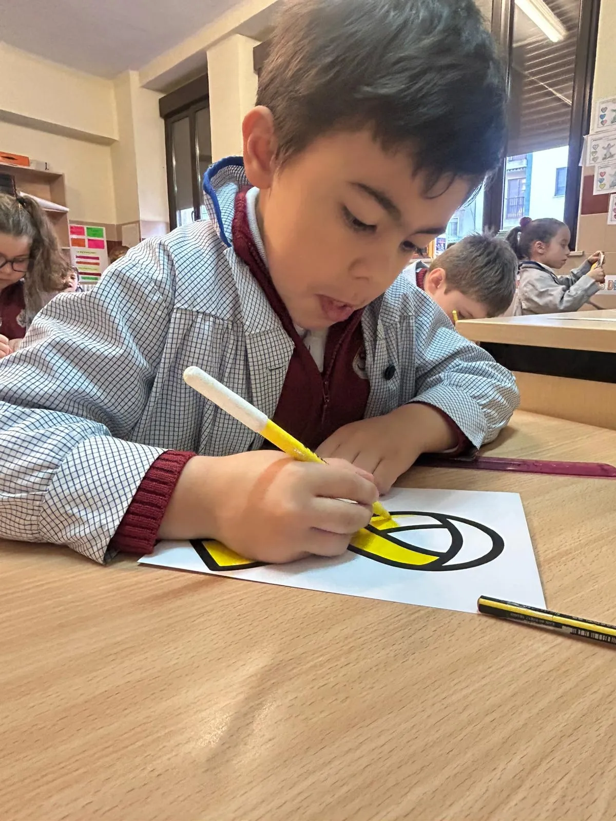 Alumnos del colegio San Juan Bosco se conciencian sobre el cáncer infantil